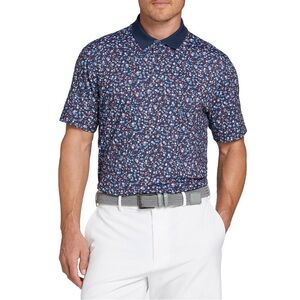 NWT Walter Hagen Men’s Performance 11 USA Liberty Ditsy Polo Shirt